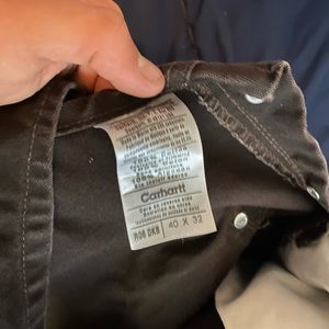 Black Carhartt Overalls